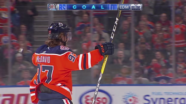 McDavid's smooth breakaway finish
