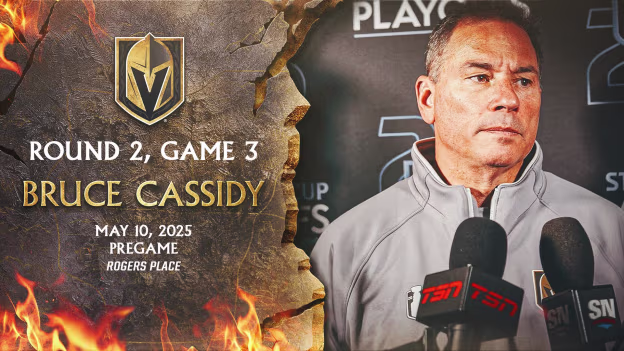 Round 2, Game 3 | Bruce Cassidy Pregame
