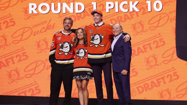 McQueen drafted No. 10 by Ducks