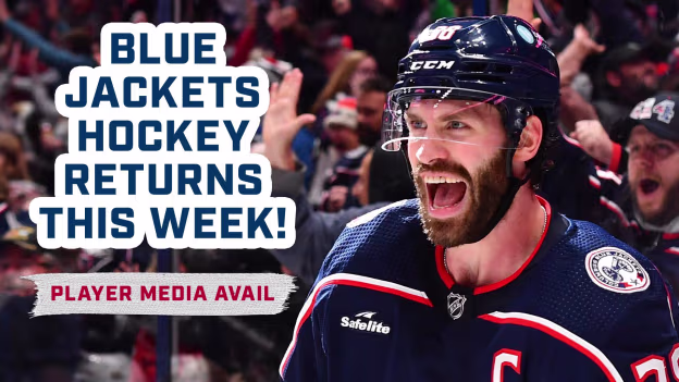 Blue Jackets Players Media Luncheon