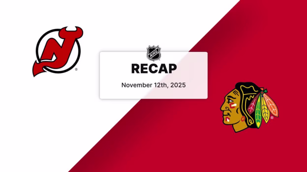 HIGHLIGHTS: Devils 4, Blackhawks 3 OT