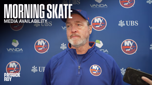 NYI vs SJS 10/21: Patrick Roy