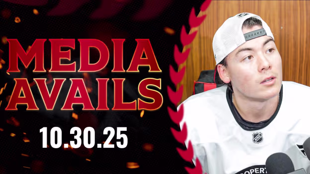 Jordan Spence Pregame Media vs CGY