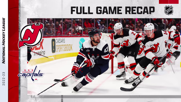 Recap: NJD 5, WSH 4 - F/OT