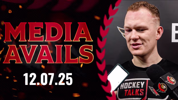 Brady Tkachuk Media Availability