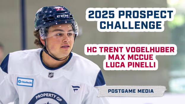 Blue Jackets vs. Devils Postgame Media 