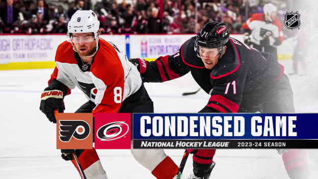 Condensed Game: PHI @ CAR 11.15.23