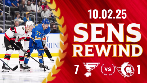 Sens Rewind: Sens Fall to Blues
