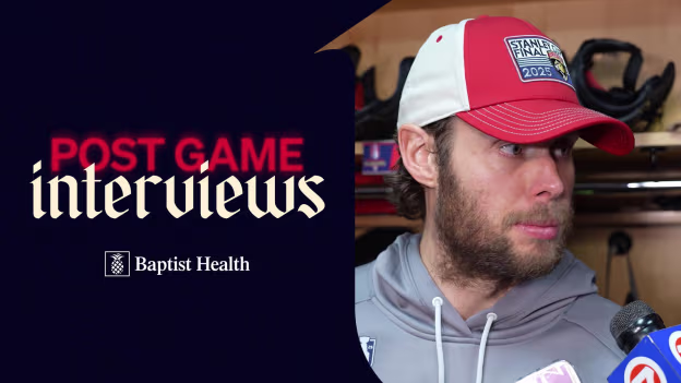 FLA vs. EDM: Verhaeghe (Postgame) - 6/9/25