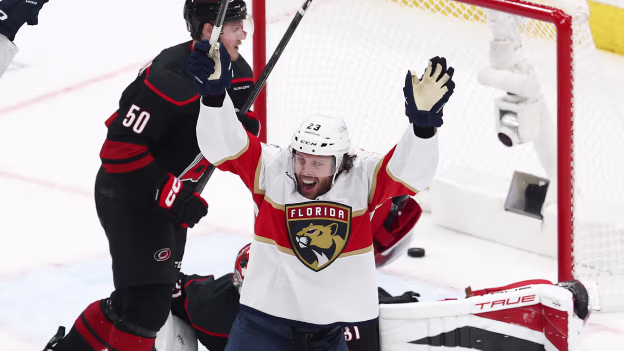 Verhaeghe puts Panthers back on top 