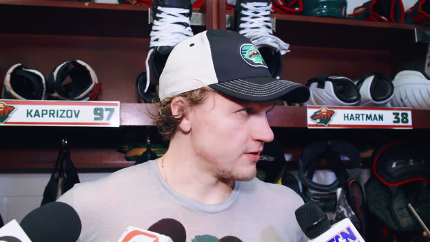 Kaprizov Game 6 Postgame vs. Vegas 5/1