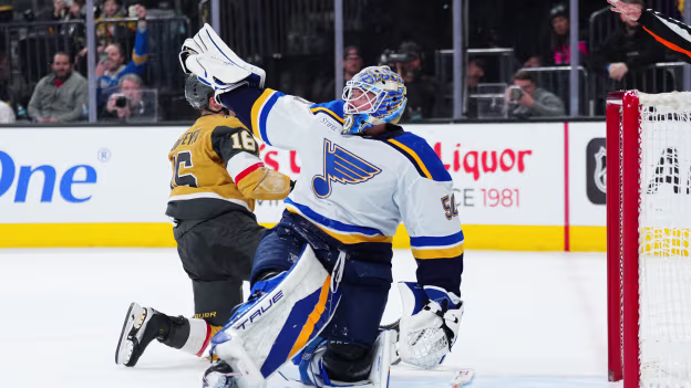 Blues beat Golden Knights in shootout