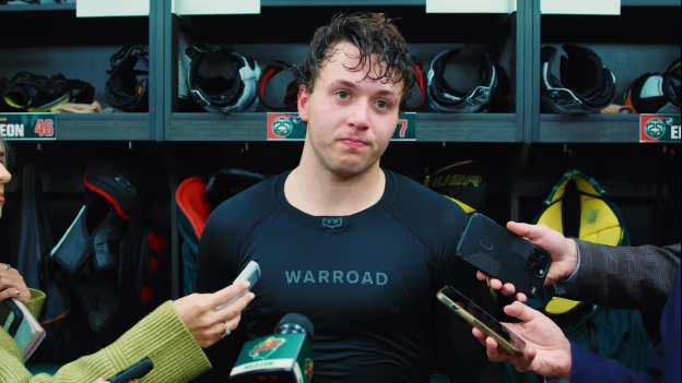 Faber Postgame vs. San Jose 10/26