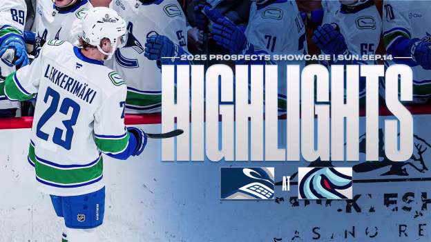 HIGHLIGHTS | Canucks @ Kraken Prospects Showcase Game 2