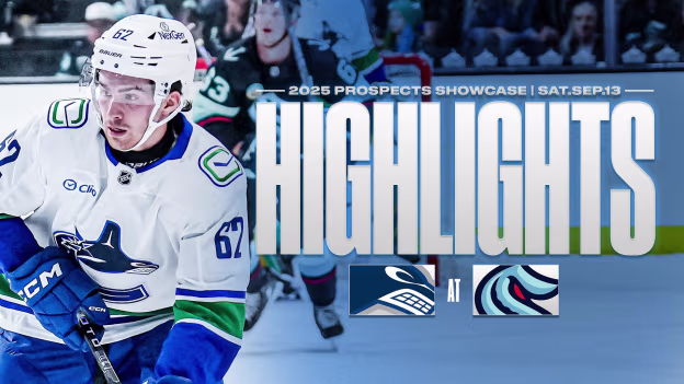 HIGHLIGHTS | Canucks @ Kraken Prospects Showcase Game 1
