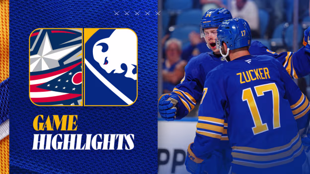 GAME HIGHLIGHTS - BUF VS. CBJ - SEPTEMBER 23 2025