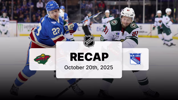 MIN at NYR | Recap