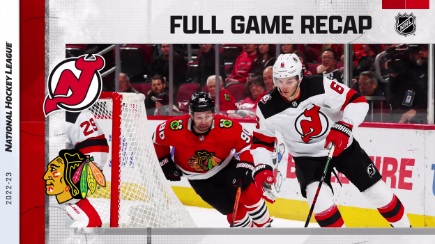 Recap: NJD 6, CHI 3