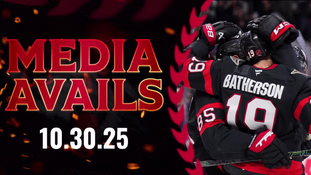 Drake Batherson Postgame Media vs CGY