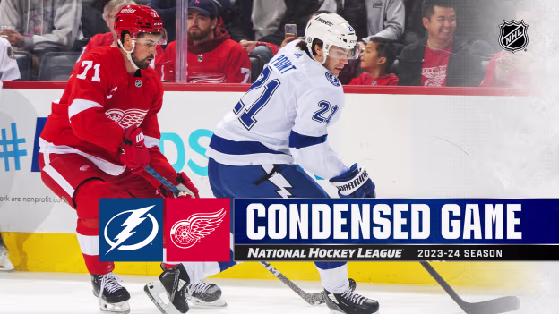 Condensed Game: TBL @ DET 10.14.23