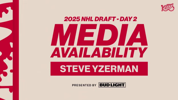 Steve Yzerman on John Gibson and the 2025 NHL Draft