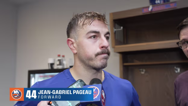 MIN 5 at NYI 2: Jean-Gabriel Pageau