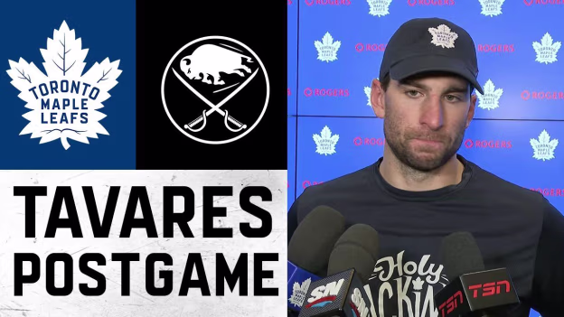 John Tavares | Post Game vs Buffalo Sabres | October 25, 2025