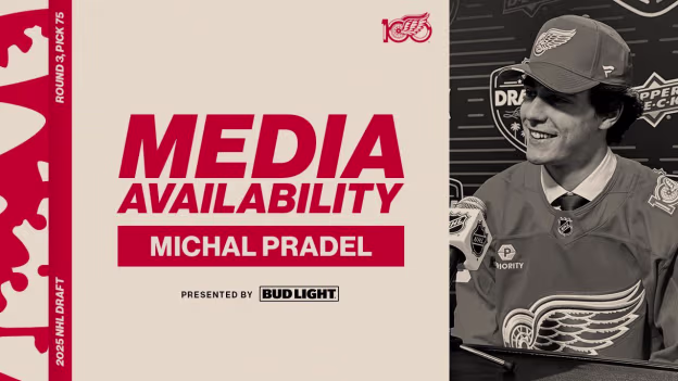 Michal Pradel 2025 NHL Draft Day 2 | June 28, 2025 
