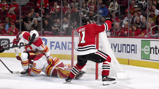 Moore strikes on fortuitous bounce