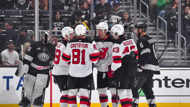 Hischier breaks the ice