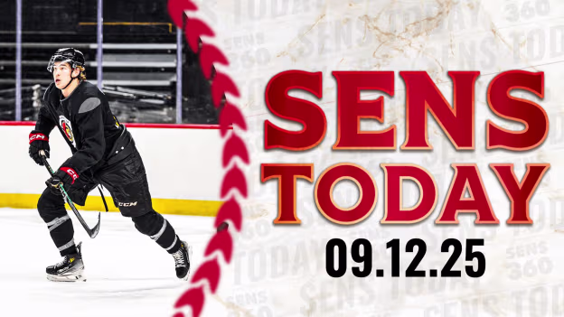 Sens Today: Rookie Camp