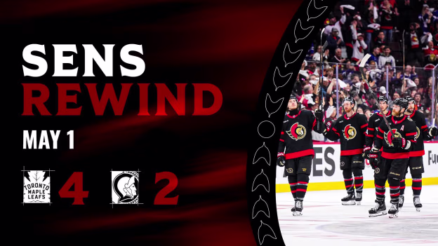 Sens Rewind: Senators' Postseason Comes to an End