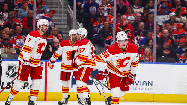 Gridin gets the Flames on the board