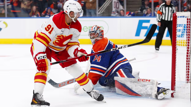 Flames defeat Oilers in shootout