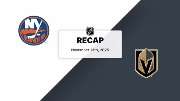 NYI at VGK | Recap