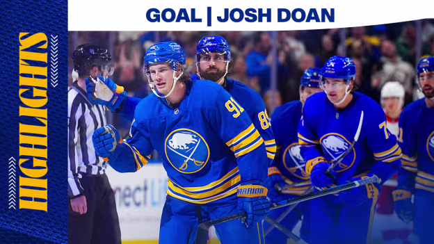 GOAL HIGHLIGHT - Doan vs. DET