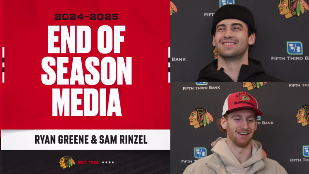 Sam Rinzel, Ryan Greene End of Season Media