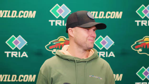 Bouchard Pregame vs. Winnipeg 10/28