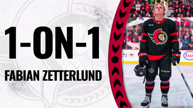 Sens360 1-on-1: Zetterlund Discusses Contract Extension