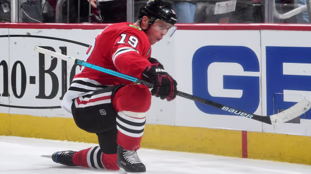 Toews' sixth career hat trick