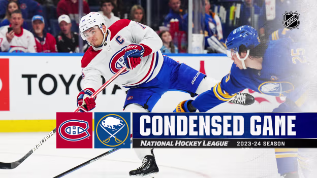 Condensed Game: MTL @ BUF 10.23.23