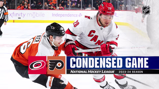Condensed Game: CAR @ PHI 11.28.23