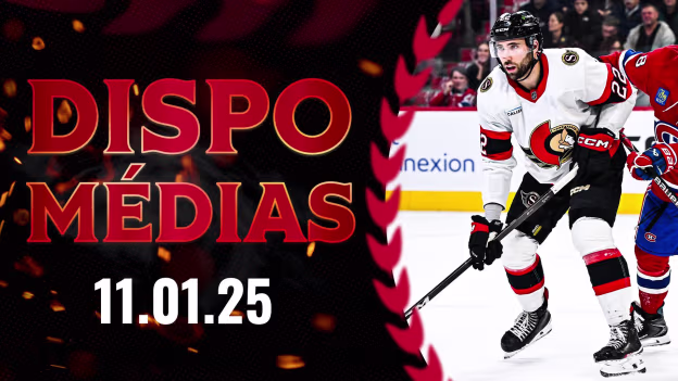 Michael Amadio dispo médias après le match contre MTL