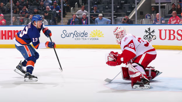 Barzal's breakaway goal