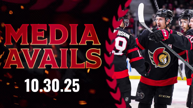 Jake Sanderson Postgame Media vs CGY