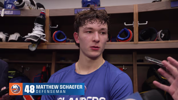 WSH 4 at NYI 2: Matthew Schaefer