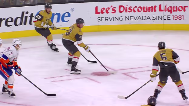 NYI@VGK: Hertl scores goal against Ilya Sorokin