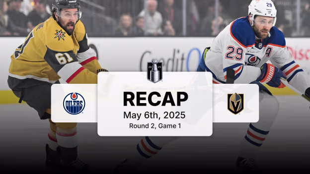EDM at VGK | Recap | Gm 1