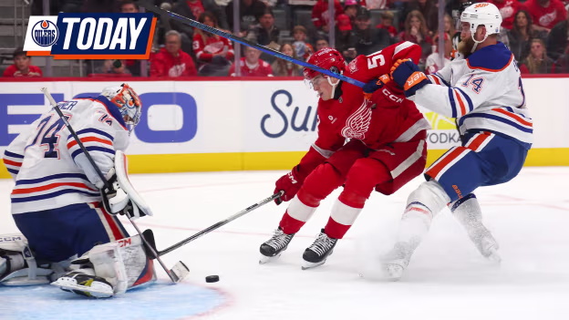 OILERS TODAY | Post-Game at DET 10.19.25
