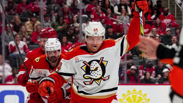 ANA@DET: Granlund scores goal against Cam Talbot